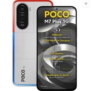 POCO M7 Plus 5G, Chrome Silver (6GB, 128GB)