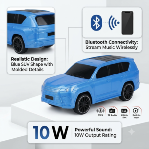 RD Vroom 5 Car Shape Wireless Bluetooth Speaker