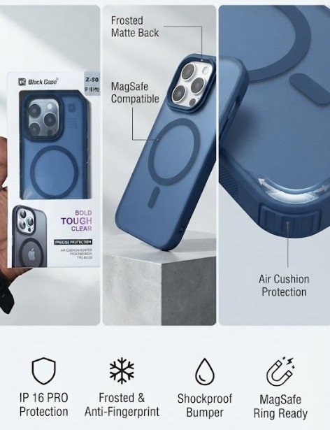 Black Case MagSafe for the iPhone 16 Pro
