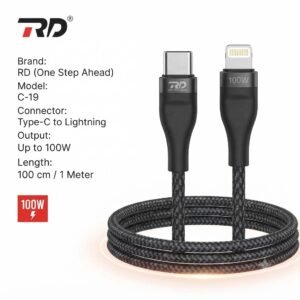 RD C-19 Type-C to Lightning Fast Charging Data Cable