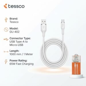 Tessco 1000mm USB to Micro Cable (Model GU-402)