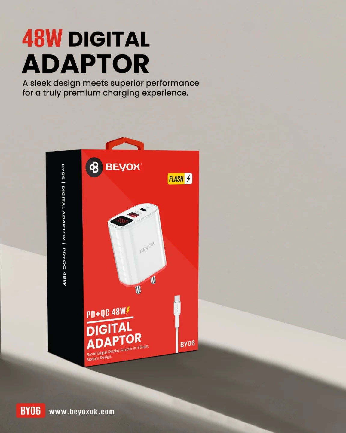 BEYOX BY06 Charger Adapter